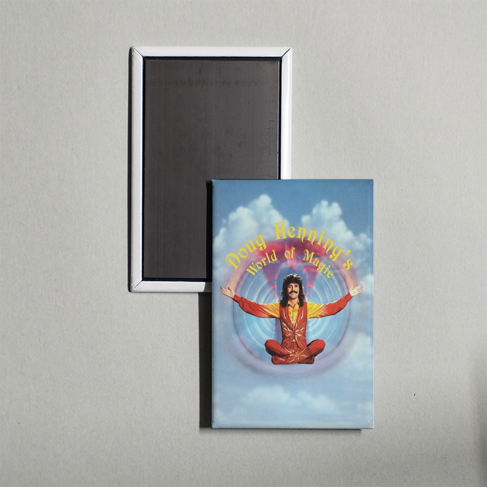 Doug Henning's World of Magic TV Show Fridge Magnet