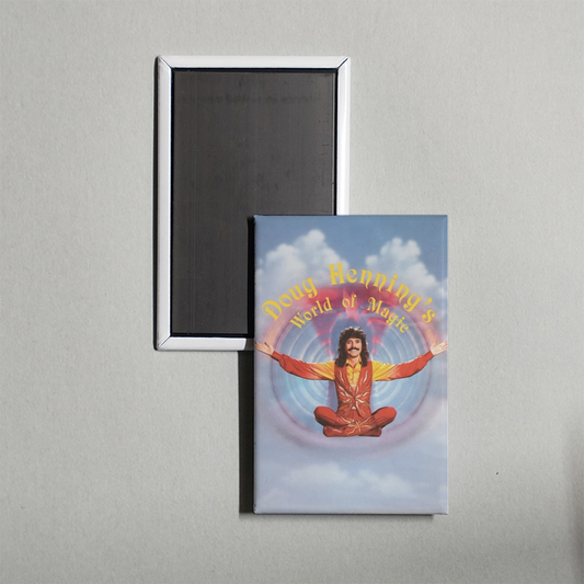 Doug Henning's World of Magic Mini Movie Fridge Magnet
