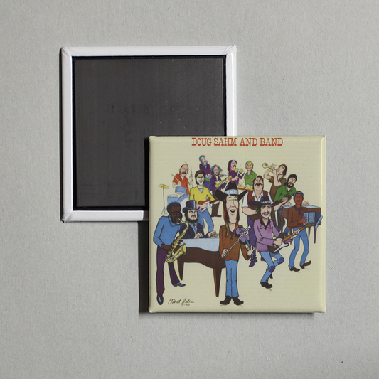 Doug Sahm - Doug Sahm And His Band Album Cover Fridge Magnet