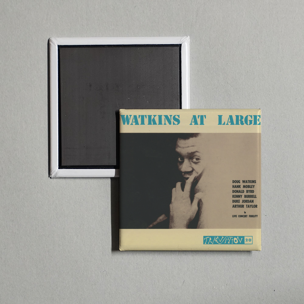 Doug Watkins - Watkins At Large Album Cover Fridge Magnet