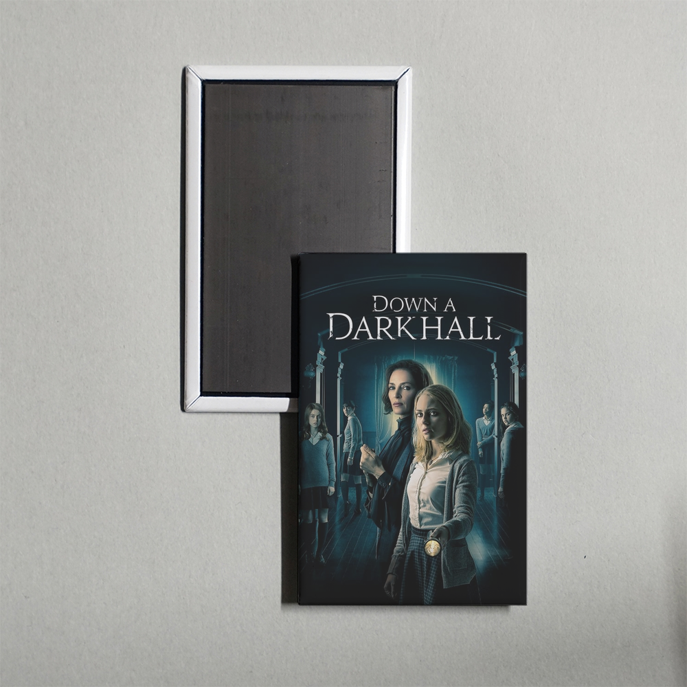 Down a Dark Hall Mini Movie Fridge Magnet