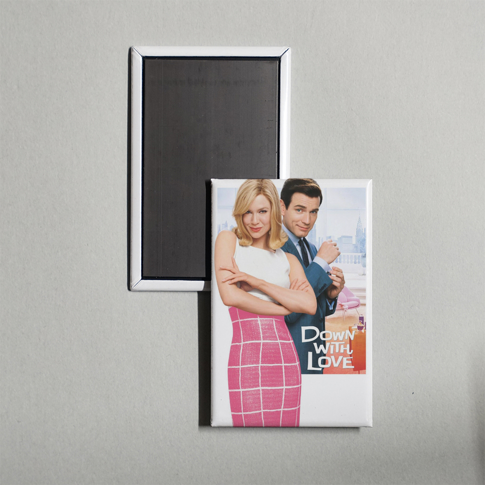Down with Love Mini Movie Fridge Magnet