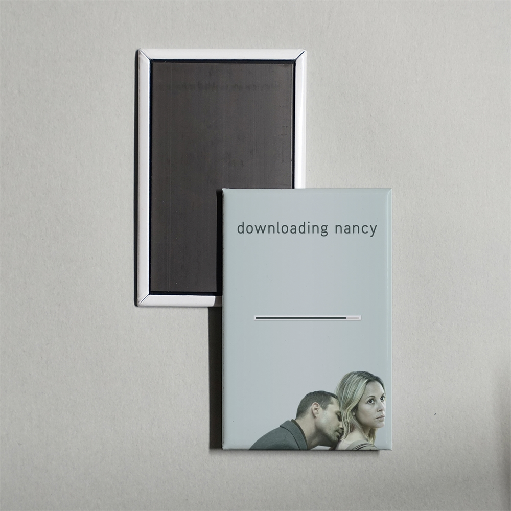 Downloading Nancy Mini Movie Fridge Magnet