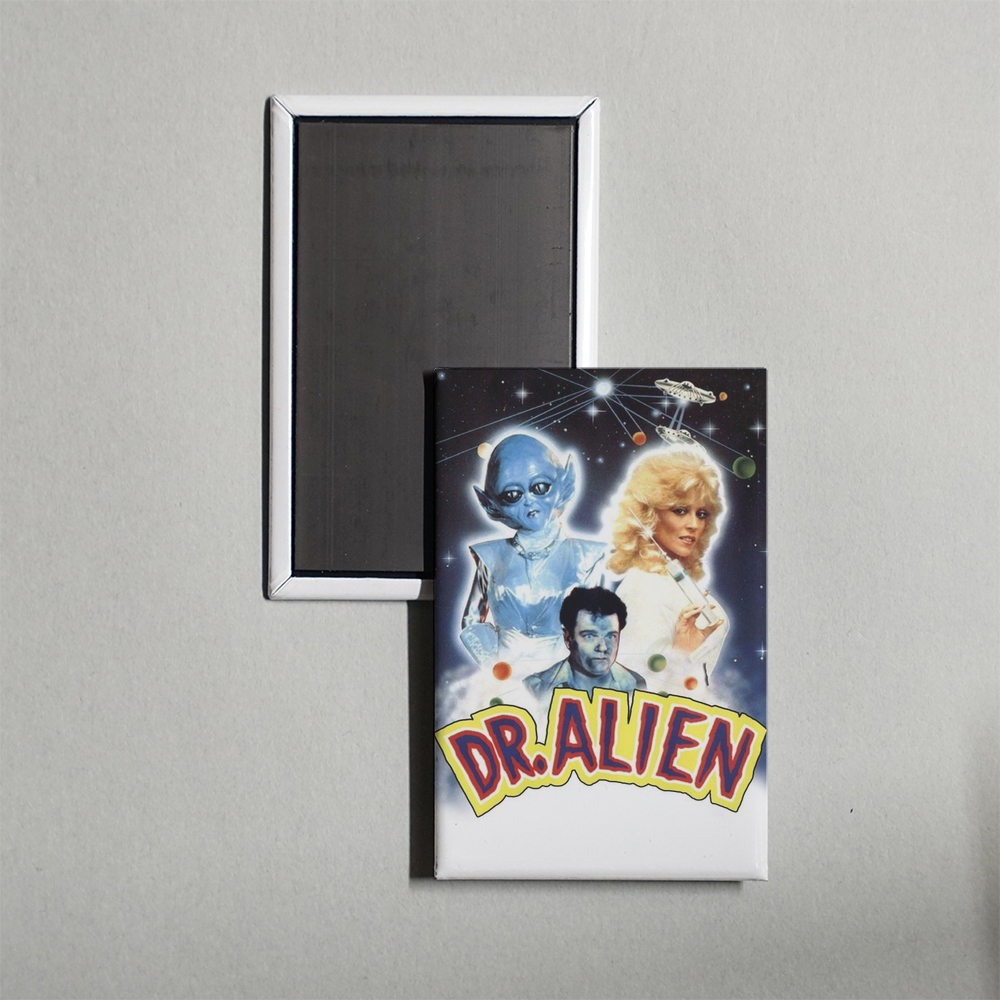 Dr. Alien Mini Movie Fridge Magnet