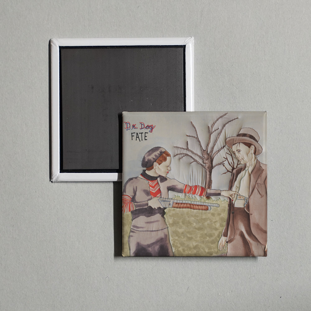 Dr. Dog - Fate Album Cover Fridge Magnet