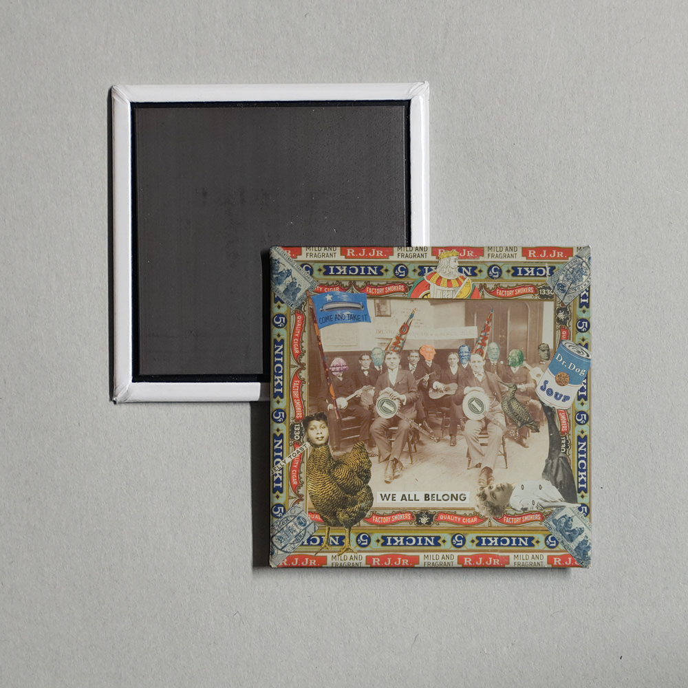 Dr. Dog - We All Belong Album Cover Fridge Magnet