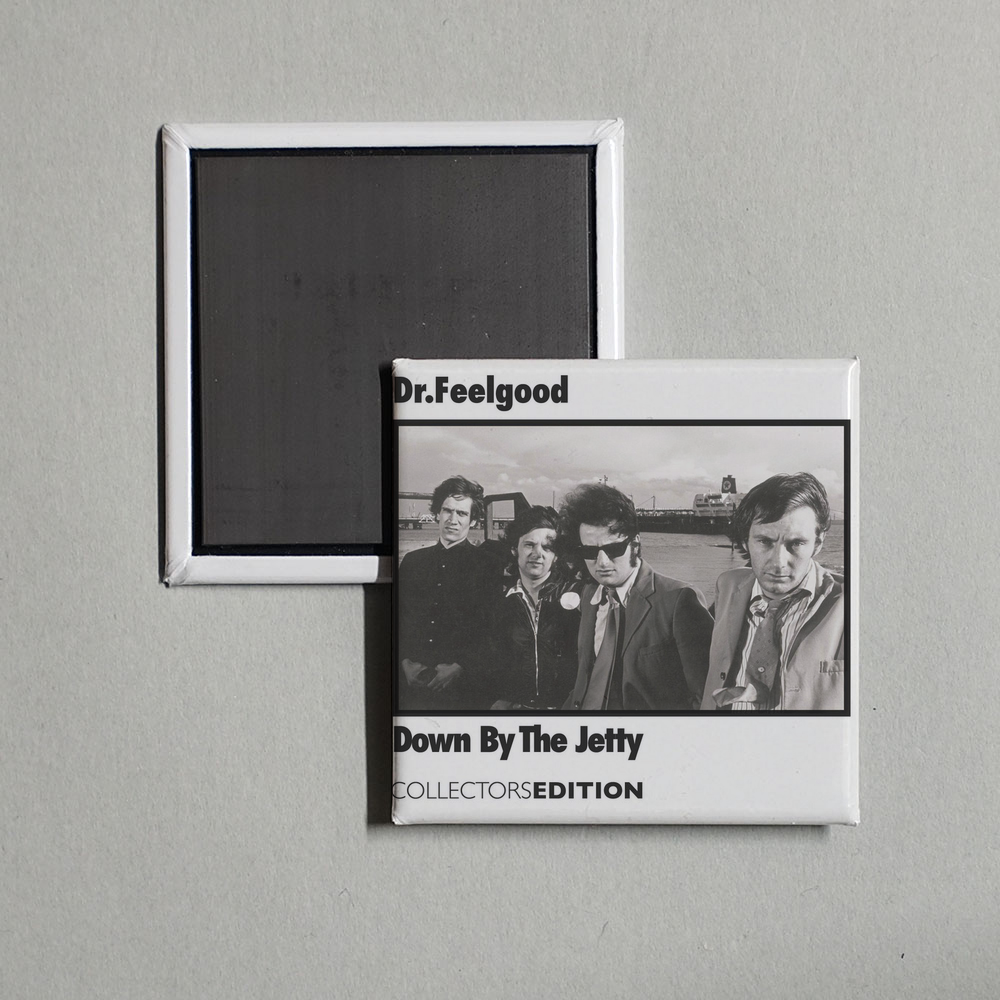 Dr. Feelgood - Down By The Jetty Album Cover Fridge Magnet