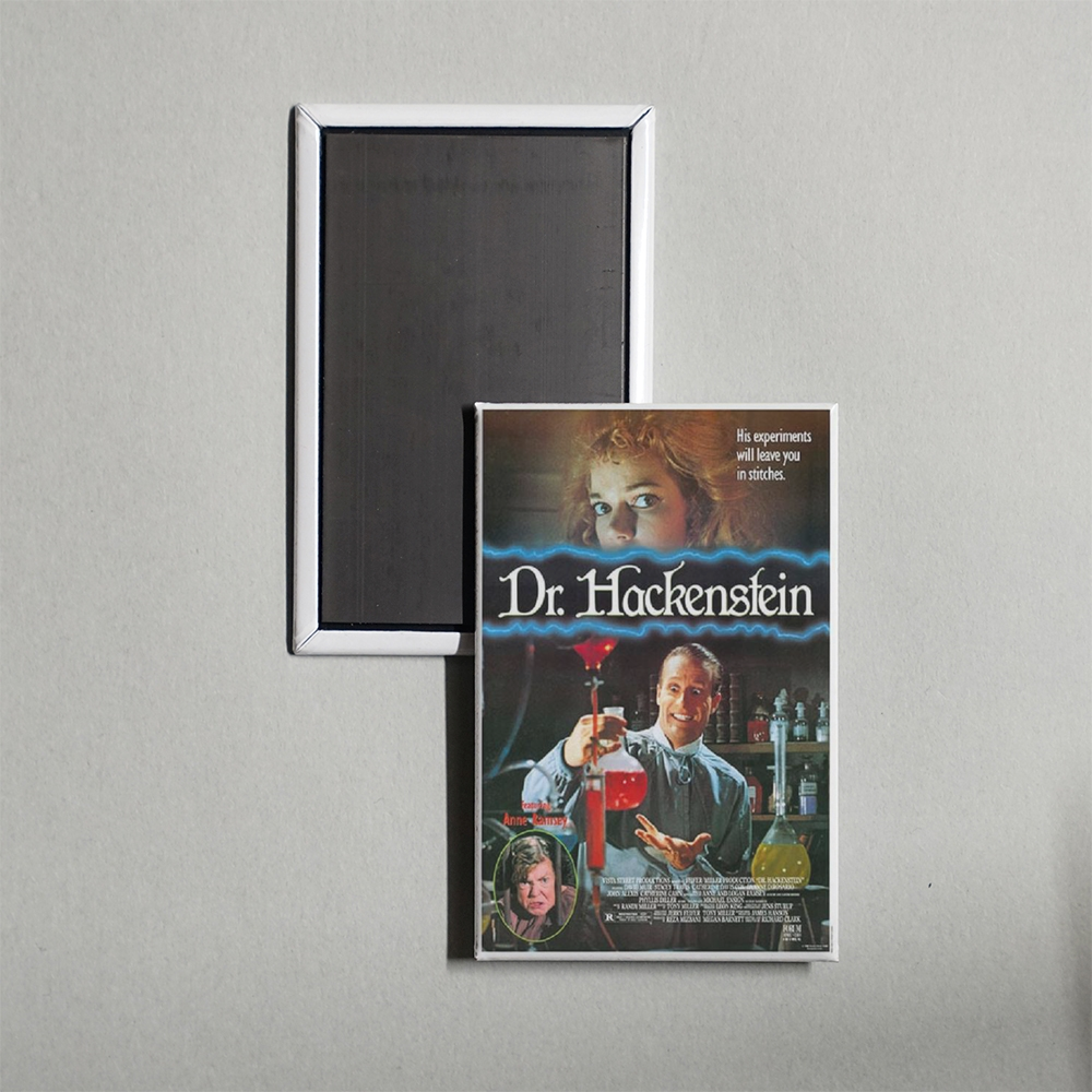 Dr. Hackenstein Mini Movie Fridge Magnet