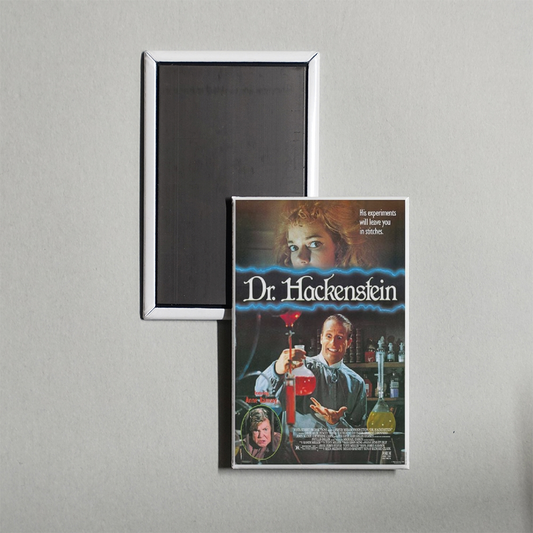 Dr. Hackenstein Mini Movie Fridge Magnet