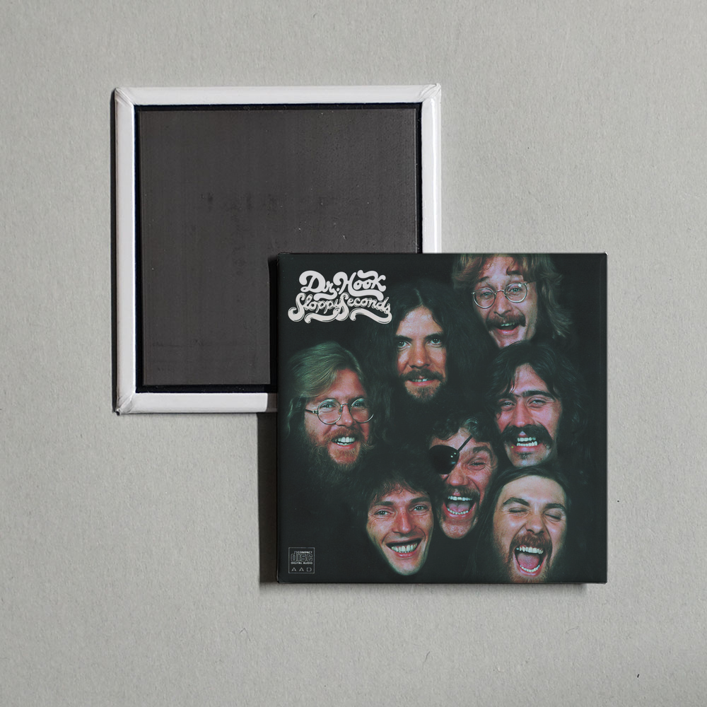 Dr. Hook - Sloppy Seconds Album Cover Fridge Magnet