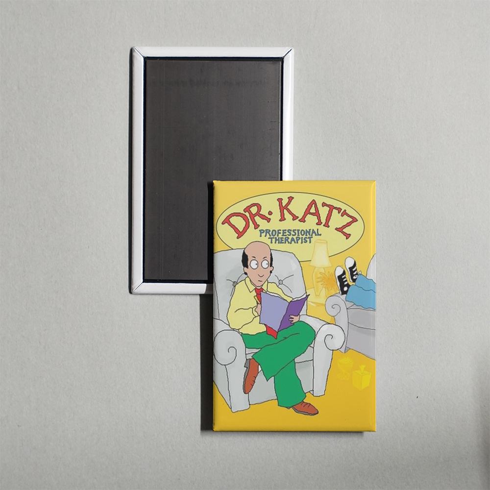 Dr. Katz, Professional Therapist TV Show Fridge Magnet