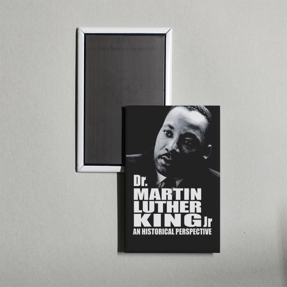 Dr. Martin Luther King, Jr. A Historical Perspective Mini Movie Fridge Magnet