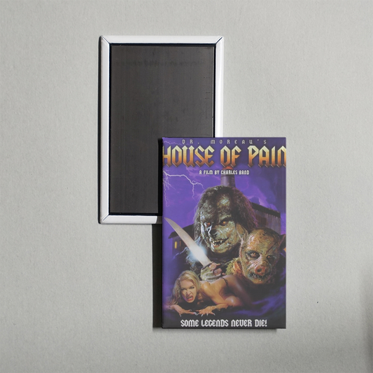 Dr. Moreau's House of Pain Mini Movie Fridge Magnet
