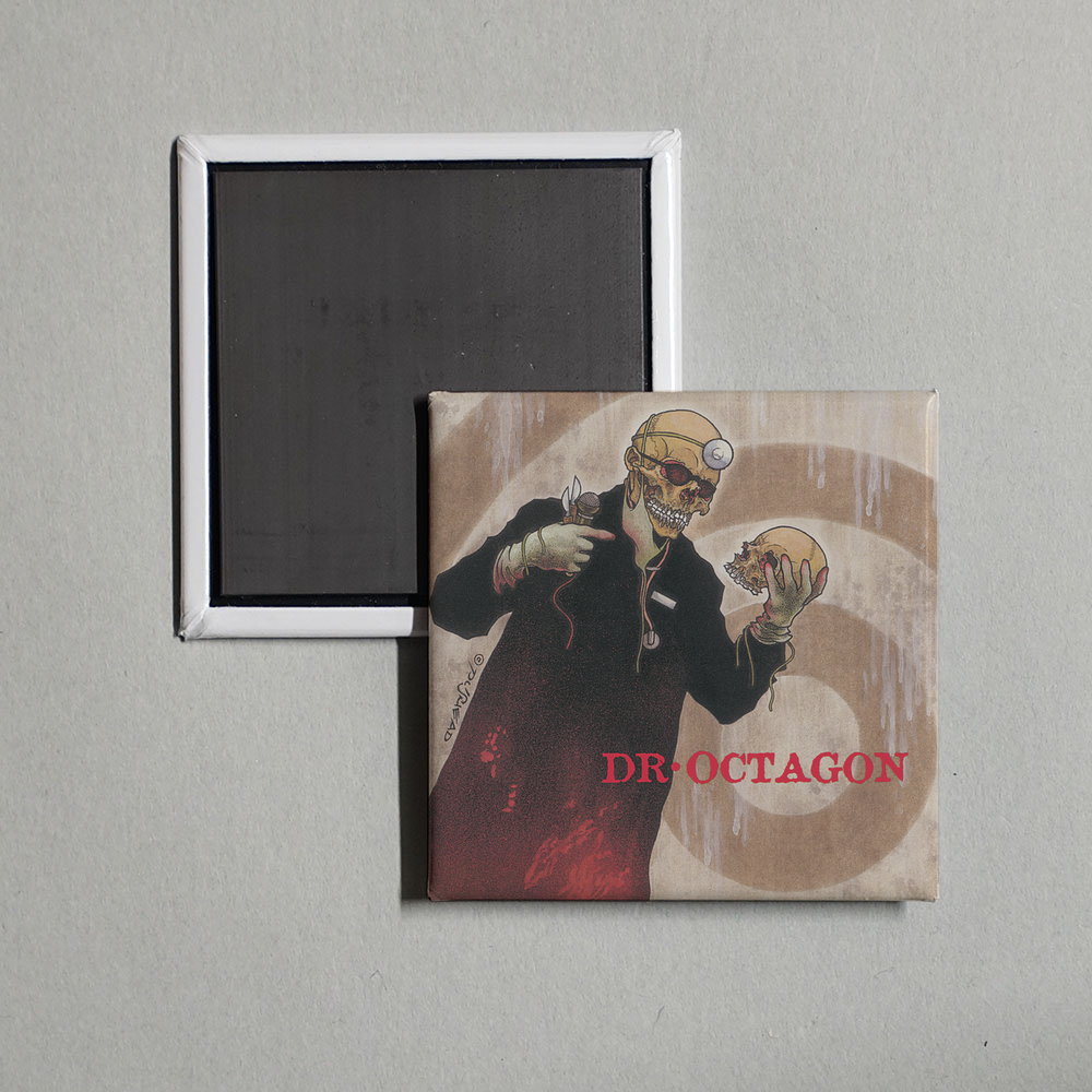 Dr. Octagon - Dr. Octagonecologyst Album Cover Fridge Magnet
