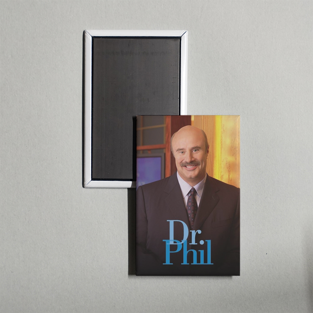 Dr. Phil TV Show Fridge Magnet