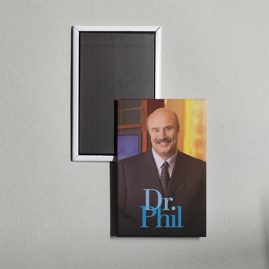 Dr. Phil TV Show Fridge Magnet