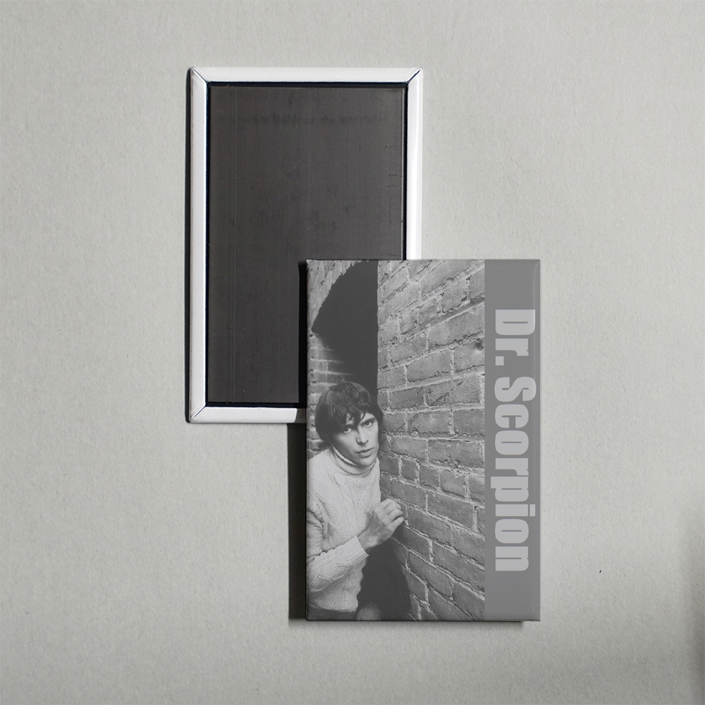 Dr. Scorpion Mini Movie Fridge Magnet