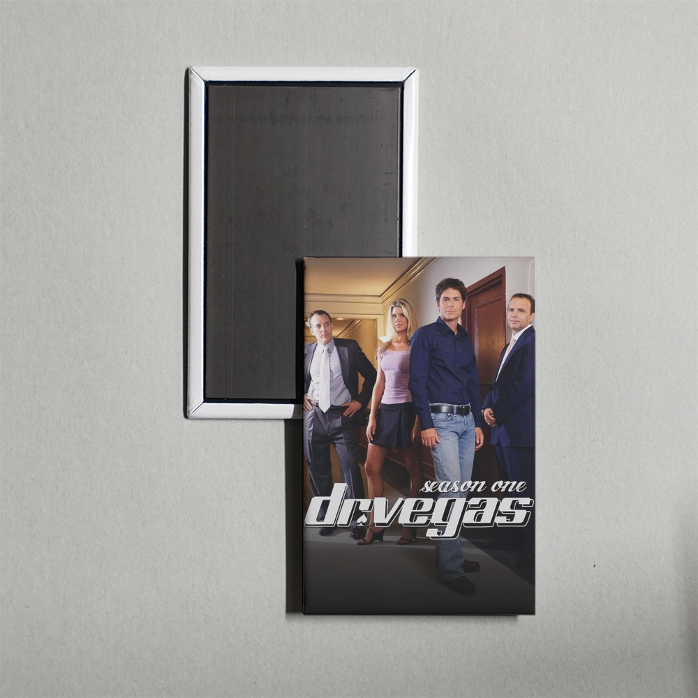 Dr. Vegas TV Show Fridge Magnet
