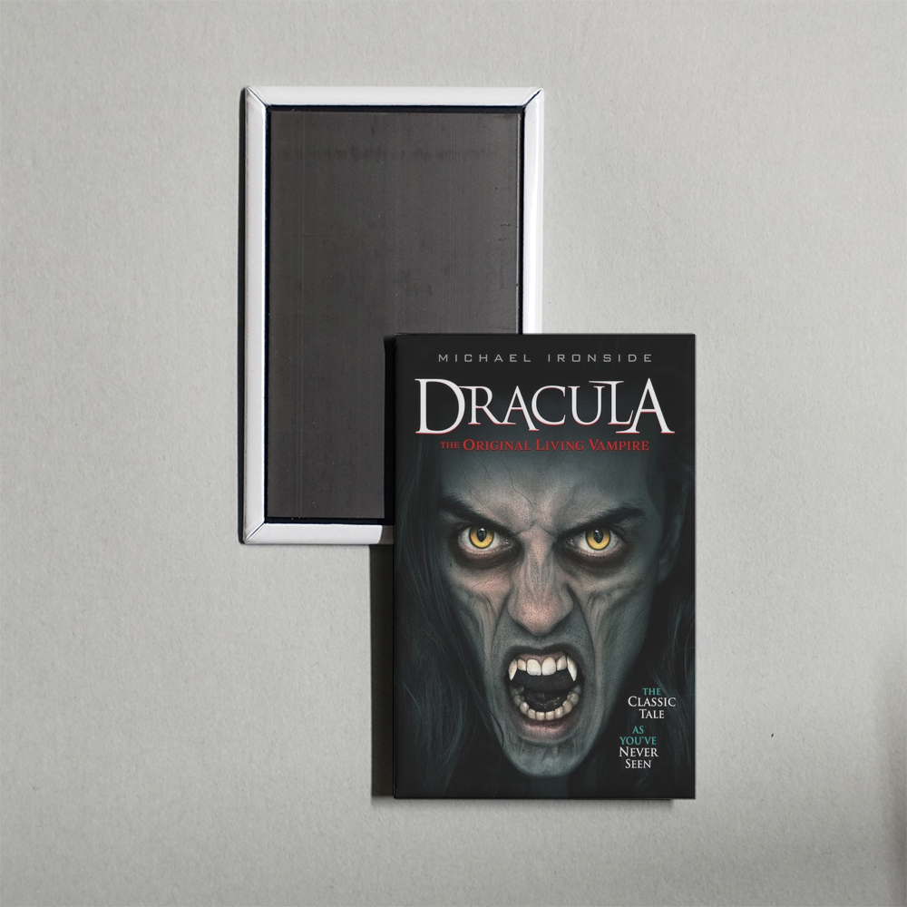 Dracula The Original Living Vampire Mini Movie Fridge Magnet