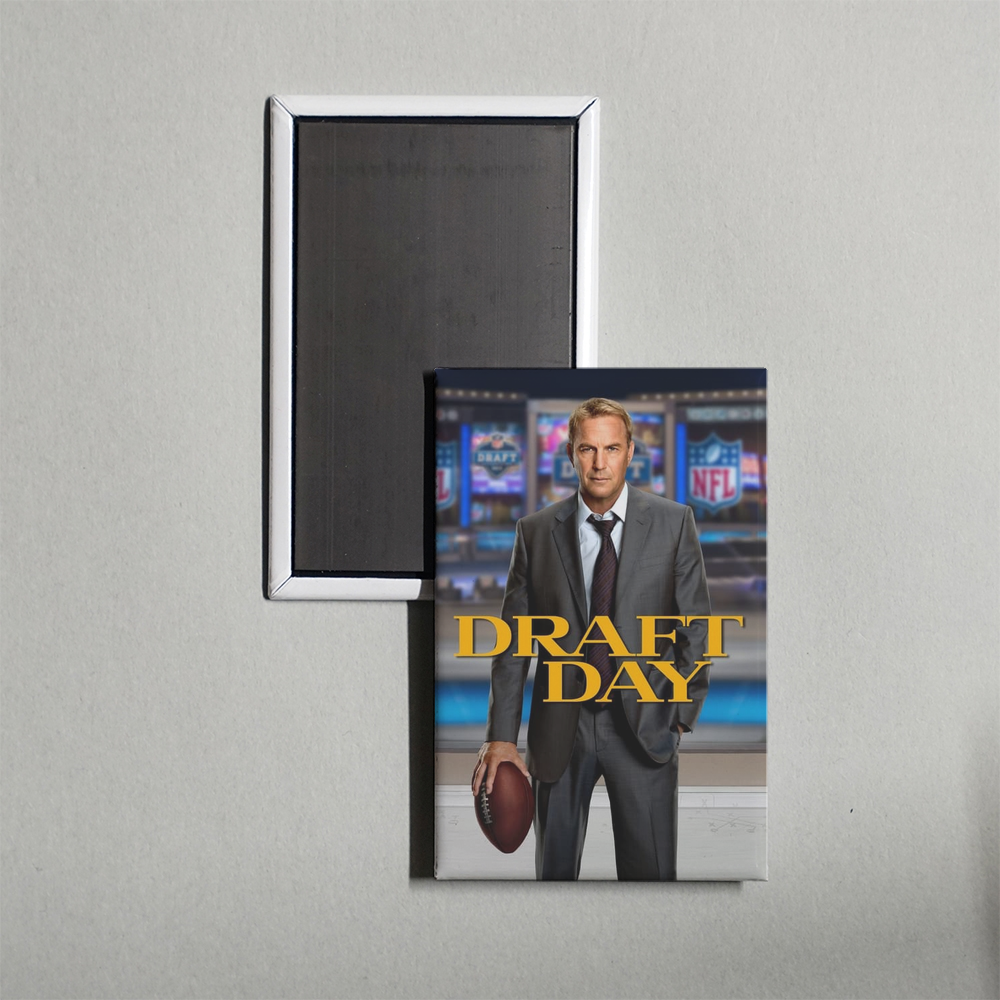 Draft Day Mini Movie Fridge Magnet