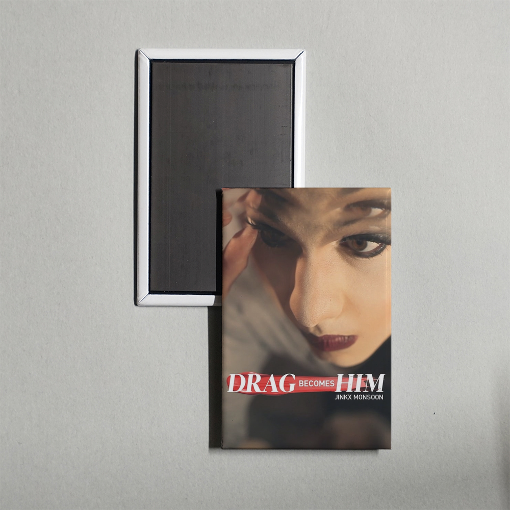 Drag Becomes Him Mini Movie Fridge Magnet