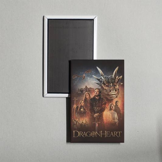 DragonHeart Mini Movie Fridge Magnet