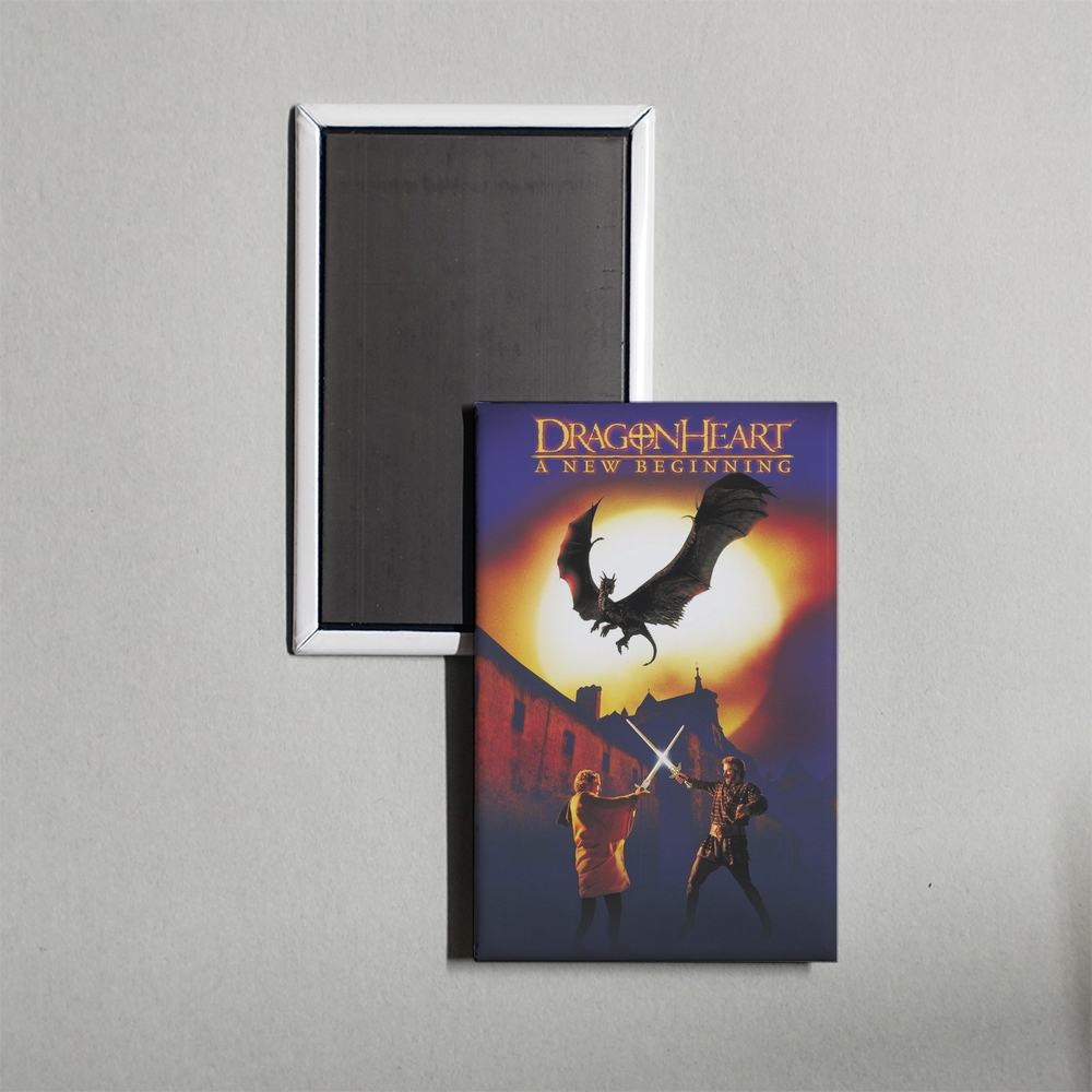 DragonHeart A New Beginning Mini Movie Fridge Magnet