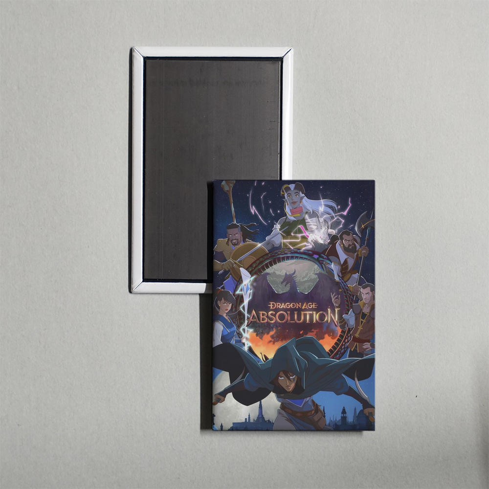 Dragon Age Absolution TV Show Fridge Magnet