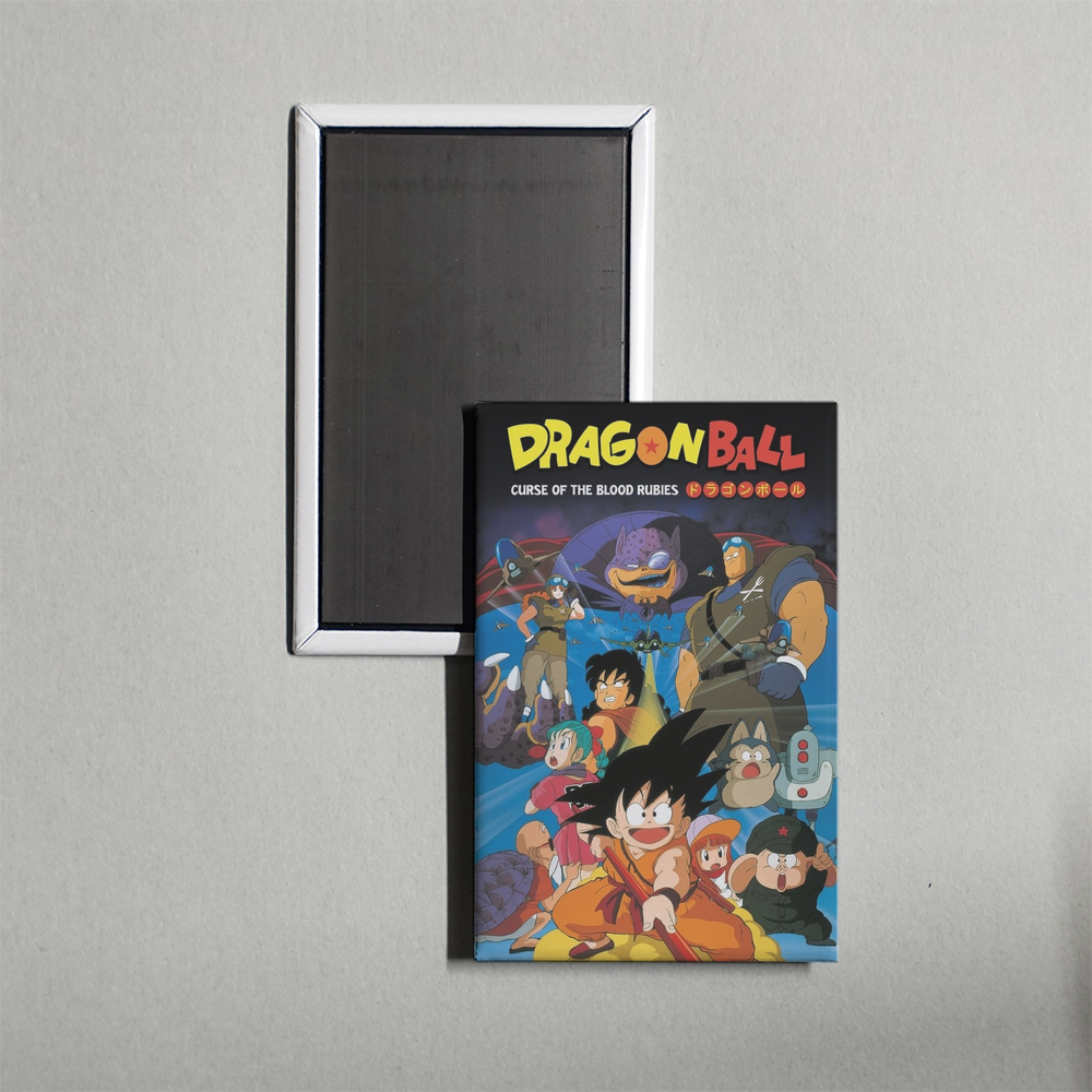 Dragon Ball Curse of the Blood Rubies Mini Movie Fridge Magnet