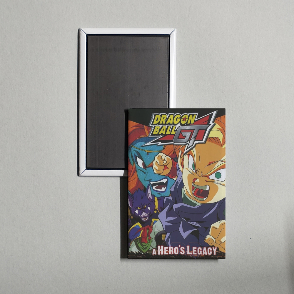 Dragon Ball GT A Hero's Legacy Mini Movie Fridge Magnet