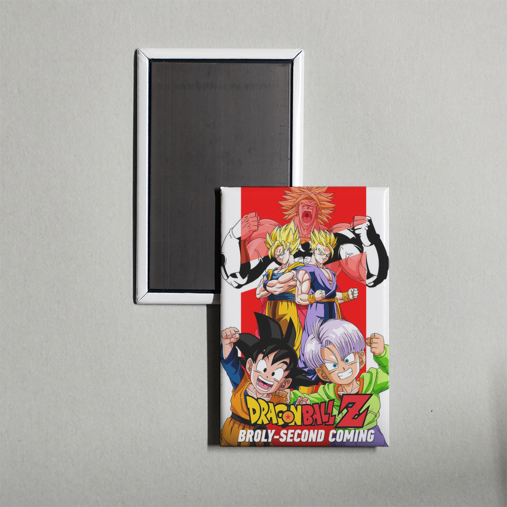 Dragon Ball Z Broly - Second Coming Mini Movie Fridge Magnet