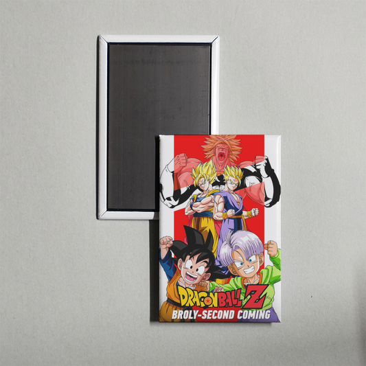 Dragon Ball Z Broly - Second Coming Mini Movie Fridge Magnet