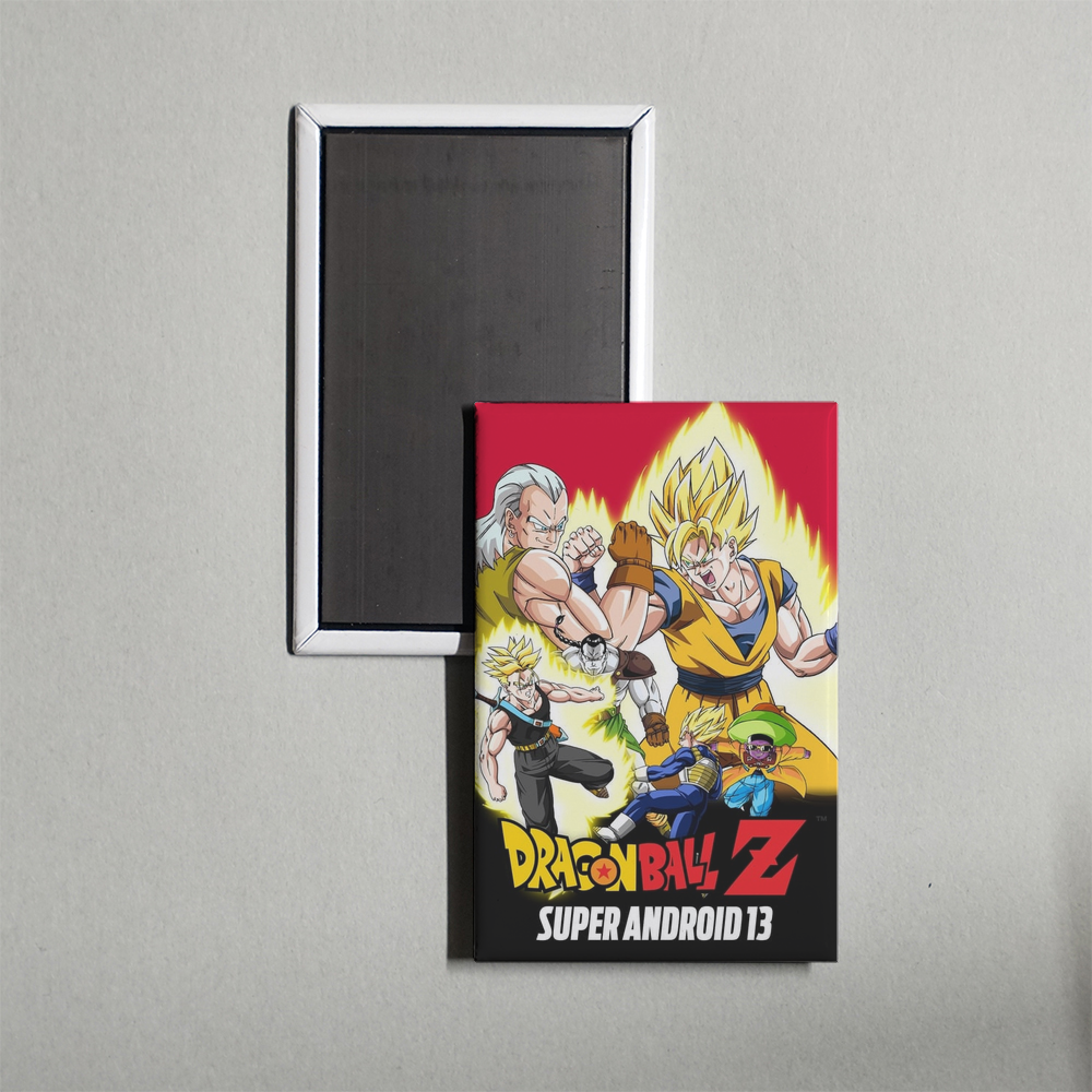 Dragon Ball Z Super Android 13! Mini Movie Fridge Magnet