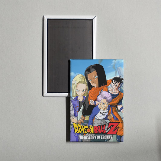 Dragon Ball Z The History of Trunks Mini Movie Fridge Magnet