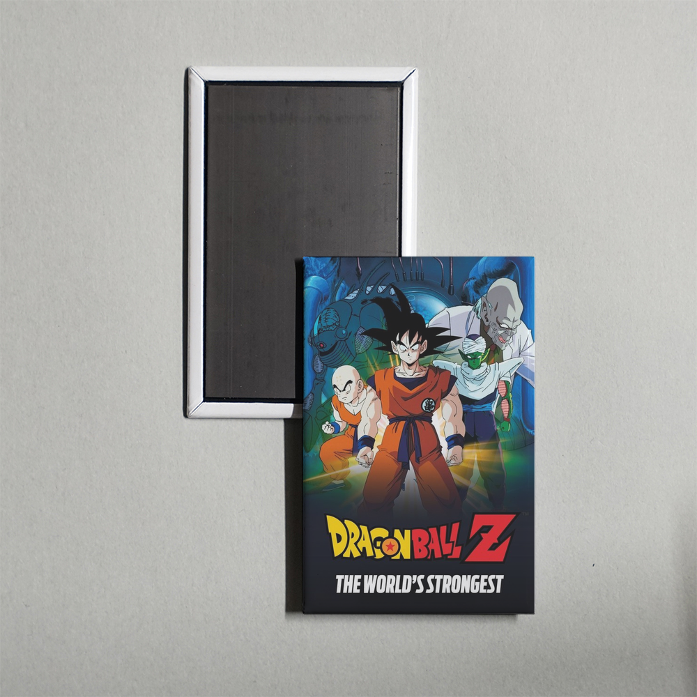 Dragon Ball Z The World's Strongest Mini Movie Fridge Magnet