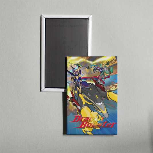 Dragon Booster TV Show Fridge Magnet