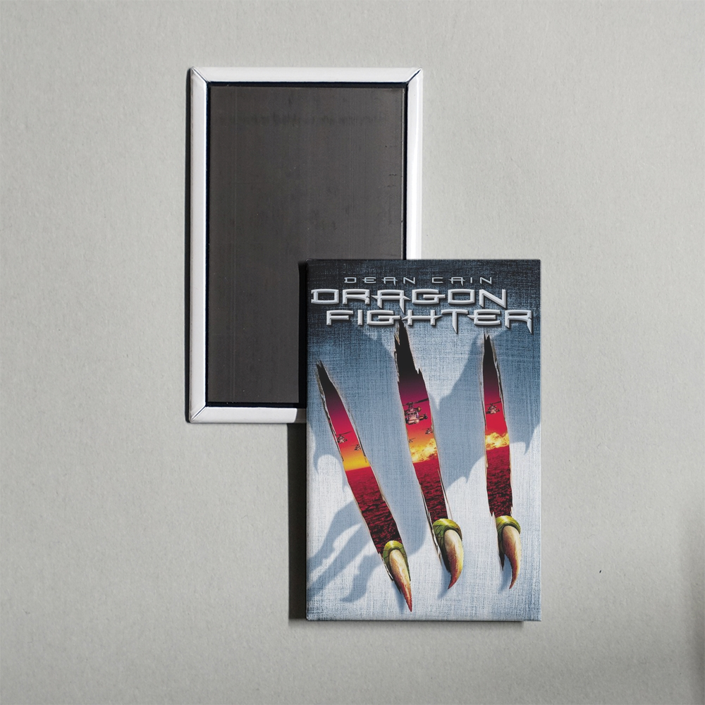 Dragon Fighter Mini Movie Fridge Magnet