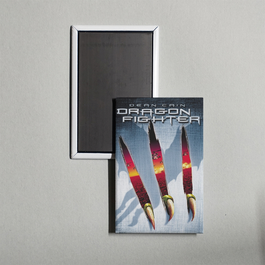Dragon Fighter Mini Movie Fridge Magnet