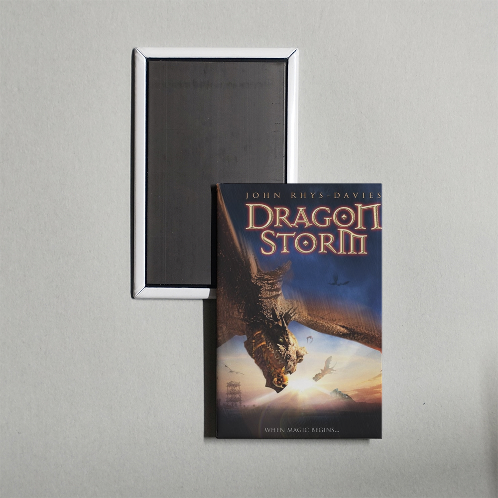 Dragon Storm Mini Movie Fridge Magnet