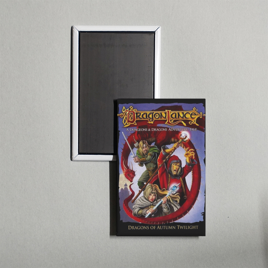 Dragonlance Dragons of Autumn Twilight Mini Movie Fridge Magnet