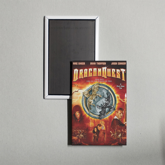 Dragonquest Mini Movie Fridge Magnet