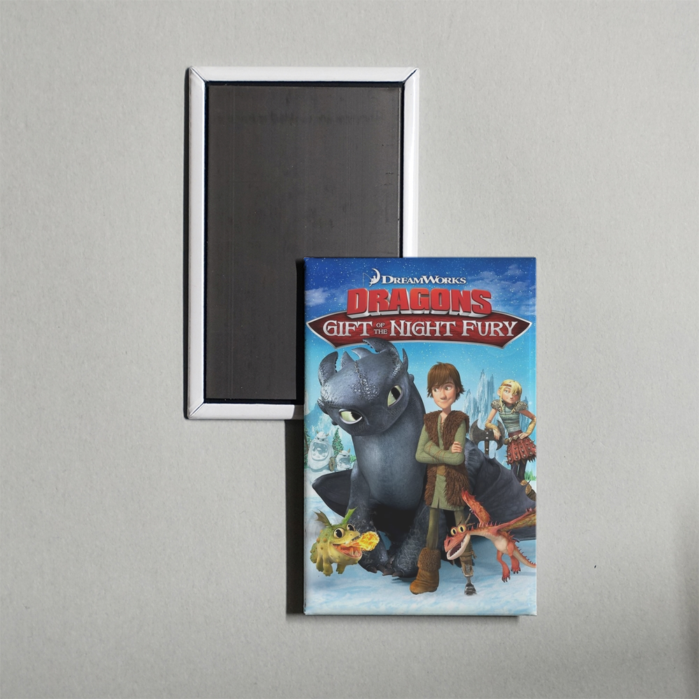 Dragons Gift of the Night Fury Mini Movie Fridge Magnet