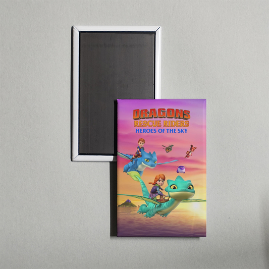 Dragons Rescue Riders Heroes of the Sky TV Show Fridge Magnet