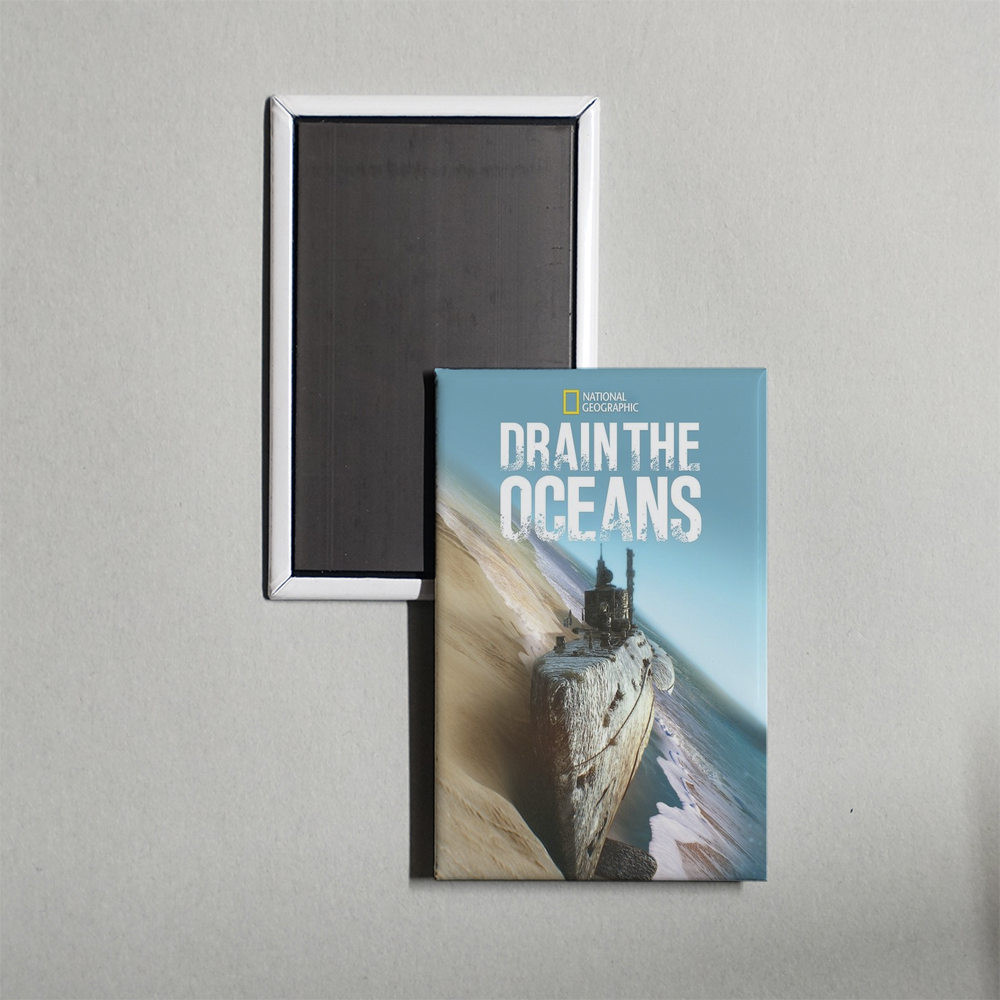 Drain the Oceans TV Show Fridge Magnet