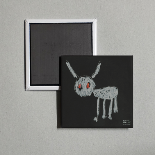 Drake - For All The Dogs Album Cover Fridge Magnet