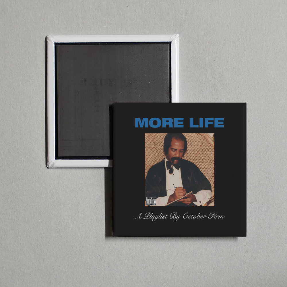 Drake - More Life Album Cover Fridge Magnet