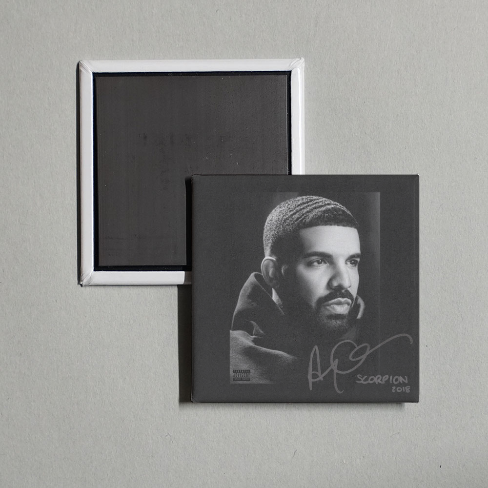 Drake - Scorpion Album Cover Fridge Magnet