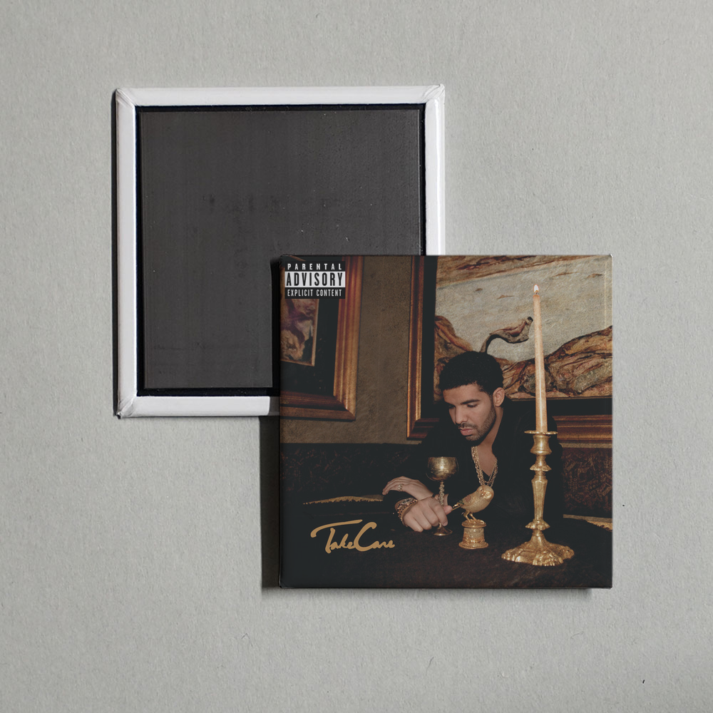 Drake - Take Care (Deluxe) Album Cover Fridge Magnet