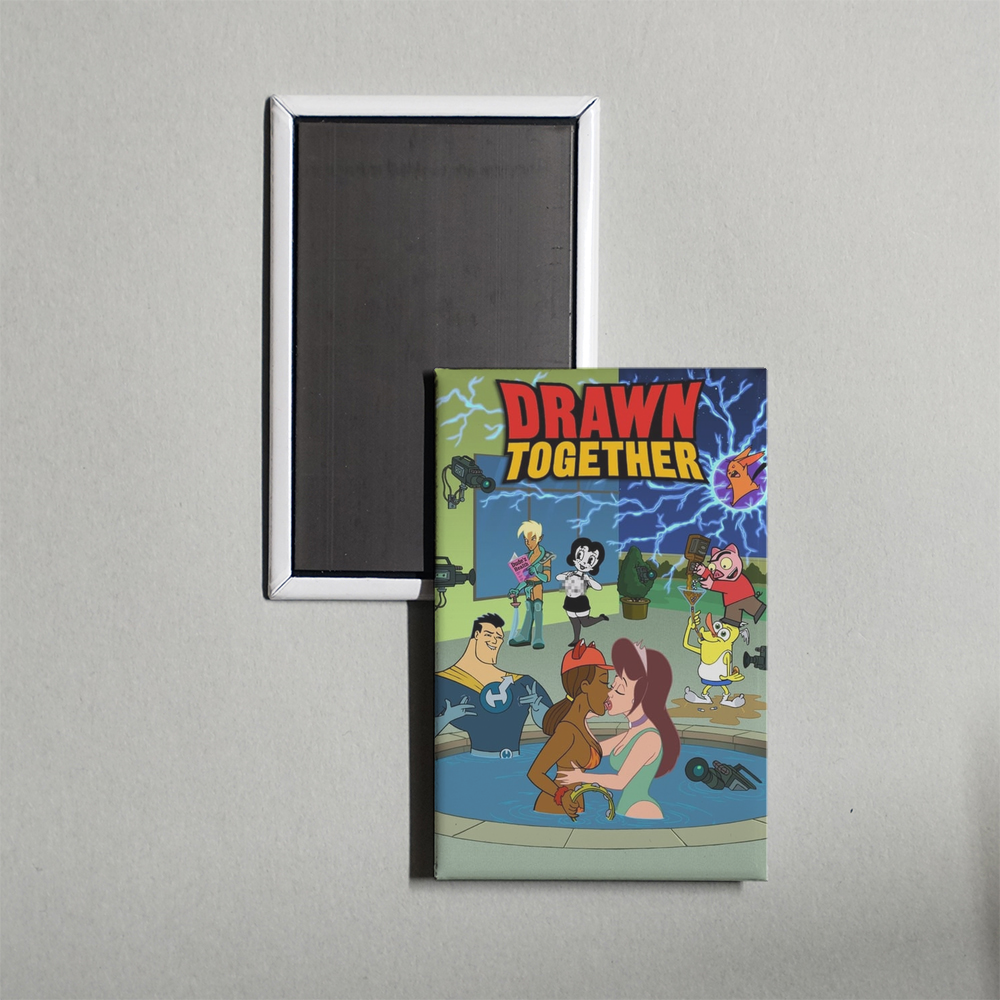 Drawn Together TV Show Fridge Magnet