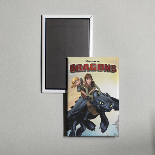 DreamWorks Dragons TV Show Fridge Magnet